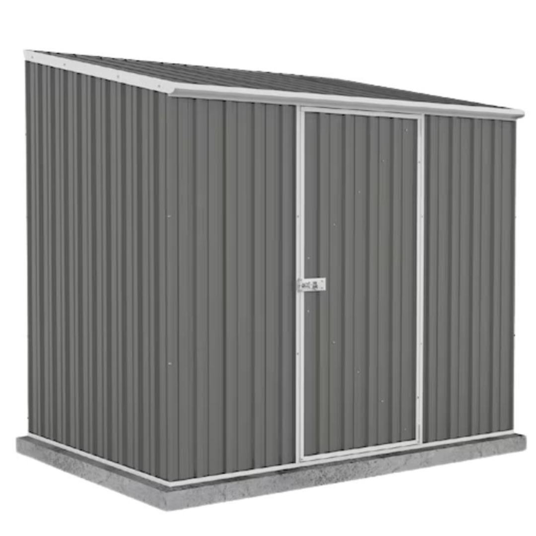 Mowvance 5-ft x 7-ft Space Saver Galvanized Steel Storage Shed (Floor Included)