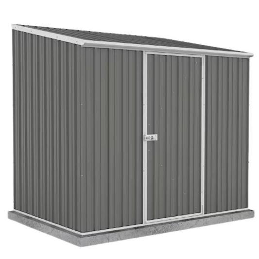 Mowvance 5-ft x 7-ft Space Saver Galvanized Steel Storage Shed (Floor Included)